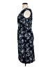 metaphor Graphic Blue Cocktail Dress Size 14 - photo 5