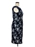 metaphor Graphic Blue Cocktail Dress Size 14 - photo 4