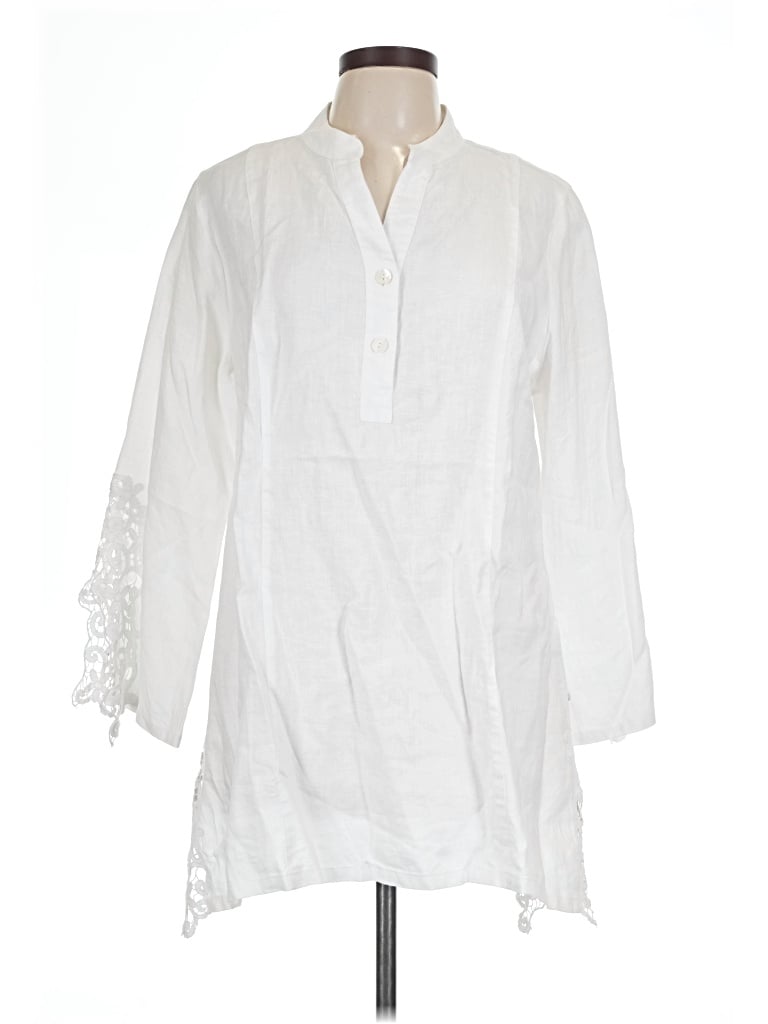 Pre-owned Soft Surroundings Casual Dress In White