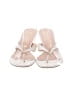 Stuart Weitzman 100% Leather Ivory Sandals Size 8 - photo 2