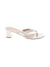 Stuart Weitzman 100% Leather Ivory Sandals Size 8 - photo 1