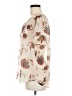 DR2 Floral Ivory Short Sleeve Blouse Size M - photo 5