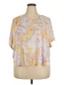 Tek Gear Tie-dye Yellow Short Sleeve T-Shirt Size 2X - photo 1