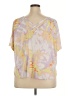 Tek Gear Tie-dye Yellow Short Sleeve T-Shirt Size 2X - photo 2