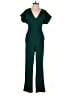 Express Solid Green Jumpsuit Size XS - photo 1
