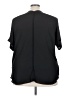 Absolute Angel 100% Polyester Black Short Sleeve Blouse Size 3X - photo 2
