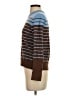 J. McLaughlin Stripes Brown Turtleneck Sweater Size S - photo 5