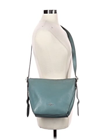 Coach Leather Crossbody Bag - back