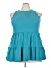 Torrid Teal Sleeveless Top Size 3X Plus (3) - photo 1