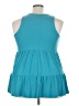 Torrid Teal Sleeveless Top Size 3X Plus (3) - photo 2