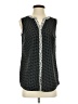 Talbots 100% Polyester Black Sleeveless Blouse Size S - photo 1