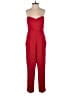 Milly Solid Red Jumpsuit Size 2 - photo 1