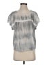 Splendid Tie-dye Silver Short Sleeve Top Size XS - photo 1