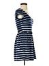 Candie's Stripes Blue Casual Dress Size XS - photo 4