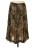 Unbranded Animal Print Brown Casual Skirt Size S (estimated) - photo 2