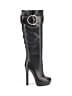 Gucci 100% Leather Black Boots Size EU (IT) 36 1/2 / US 6 1/2 - photo 1