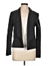 Ann Taylor LOFT Stripes Gray Blazer Size L - photo 1