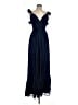 Lulus 100% Polyester Blue Cocktail Dress Size L - photo 1