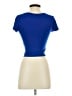 Bozzolo Blue Short Sleeve Top Size S - photo 2