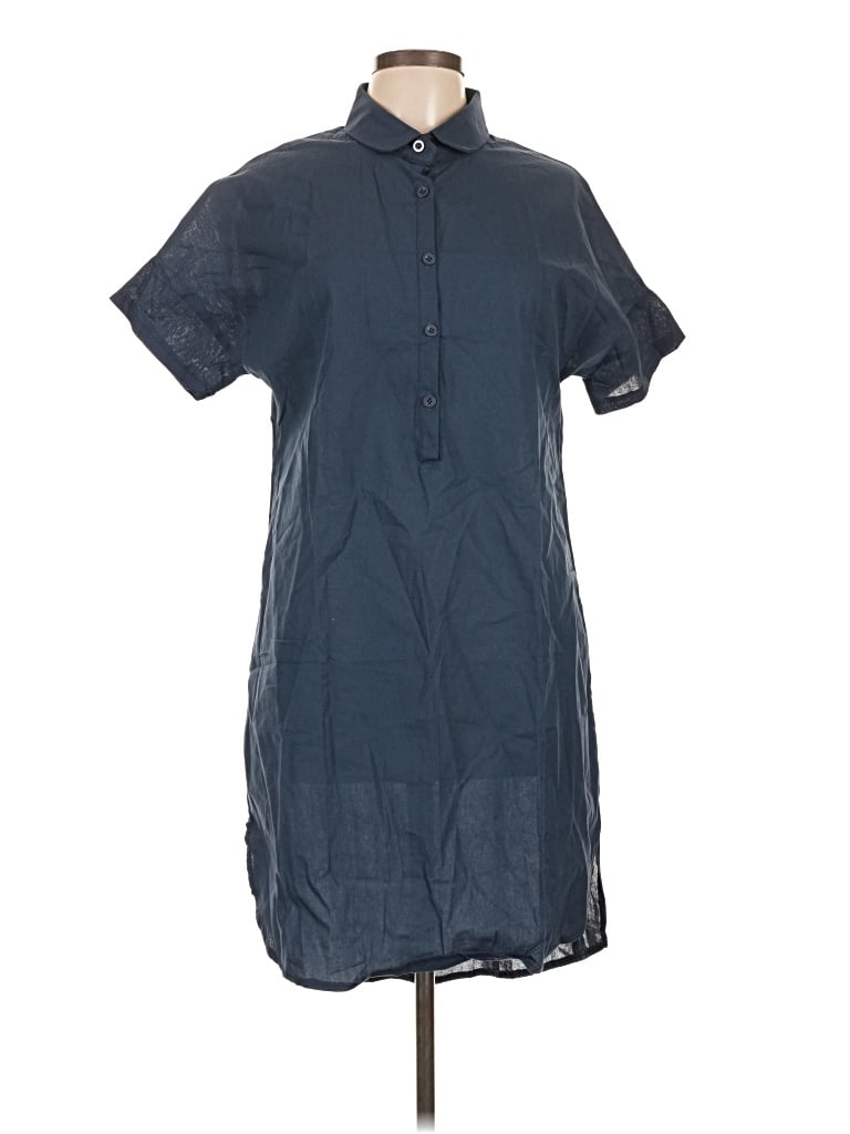 Pre-owned Assorted Brands Casual Dress In Blue