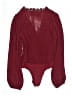 Lulus 100% Polyester Burgundy Bodysuit Size M - photo 2