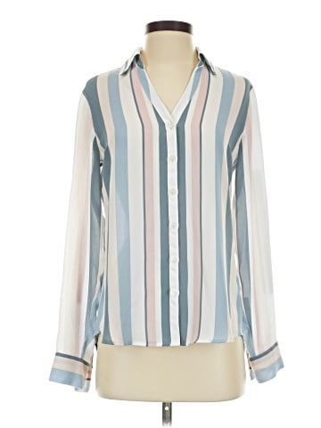 Express Outlet Long Sleeve Blouse (view 1)