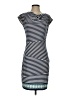 Max Studio Stripes Blue Casual Dress Size S - photo 1