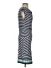 Max Studio Stripes Blue Casual Dress Size S - photo 4