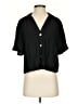 Zara Black Short Sleeve Blouse Size S - photo 1