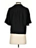 Zara Black Short Sleeve Blouse Size S - photo 2