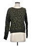 Rails Animal Print Green Pullover Sweater Size S - photo 1
