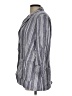 Laundry by Shelli Segal Stripes Gray Blazer Size 10 - photo 5