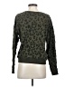 Rails Animal Print Green Pullover Sweater Size S - photo 2