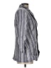 Laundry by Shelli Segal Stripes Gray Blazer Size 10 - photo 4
