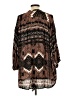 Olivaceous Brown 3/4 Sleeve Blouse Size L - photo 2