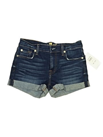 7 For All Mankind Denim Shorts (view 1)
