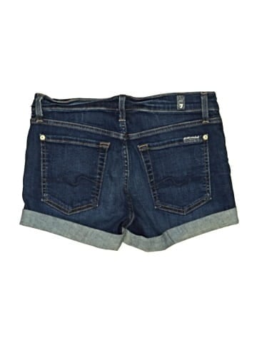 7 For All Mankind Denim Shorts (view 2)