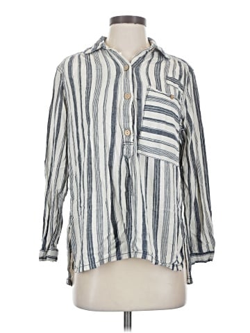 We the Free 3/4 Sleeve Button-Down Shirt (view 1)