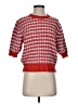 Ann Taylor Houndstooth Red Pullover Sweater Size S - photo 1