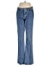 Harley Davidson 100% Cotton Hearts Blue Jeans Size 8R - photo 1