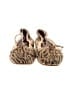 ABLE Local + Global 100% Leather Animal Print Brown Flats Size 9 1/2 - photo 2