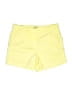 J.Crew Solid Yellow Shorts Size 6 - photo 1