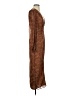 Runaway Animal Print Brown Cocktail Dress Size XS - photo 4