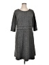 Talbots Tweed Gray Casual Dress Size 14 - photo 1