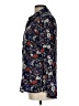 Miladys 100% Viscose Floral Blue Long Sleeve Button-Down Shirt Size 12 - photo 5