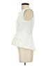 BCBGMAXAZRIA Ivory Sleeveless Blouse Size XXS - photo 5