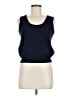 St. John Blue Sweater Vest Size M - photo 1