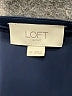 Ann Taylor LOFT Outlet 100% Polyester Blue Short Sleeve Blouse Size XS - photo 7