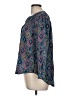 Intro Blue Long Sleeve Henley Size M (petite) - photo 5