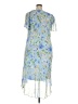 DressBarn 100% Polyester Blue Cocktail Dress Size 20 - photo 2